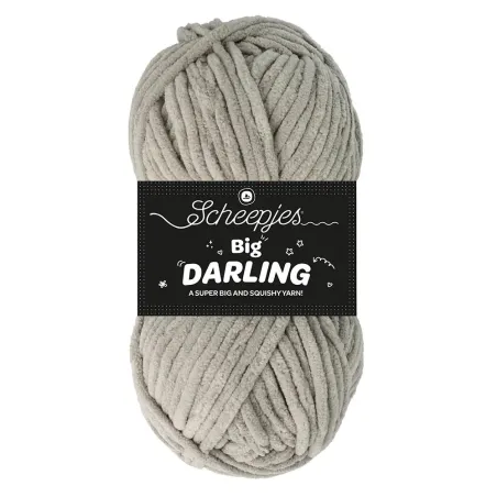 Fil chenille Scheepjes Big Darling 150g Koala - Chat Crochet