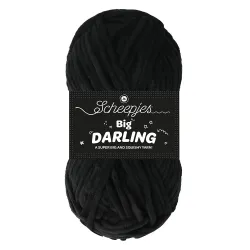 Fil chenille Scheepjes Big Darling 150g Panda - Chat Crochet