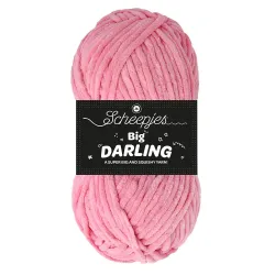 Fil chenille Scheepjes Big Darling 150g Axolotl - Chat Crochet