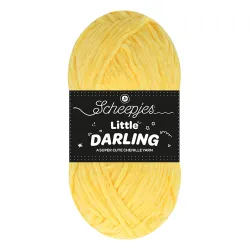 Fil chenille Scheepjes Little Darling 50g - Bumble Bee