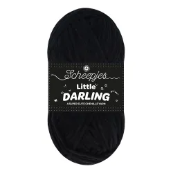 Fil chenille Scheepjes Little Darling 50g - Panda