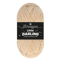 Fil chenille Scheepjes Little Darling 50g - Capybara