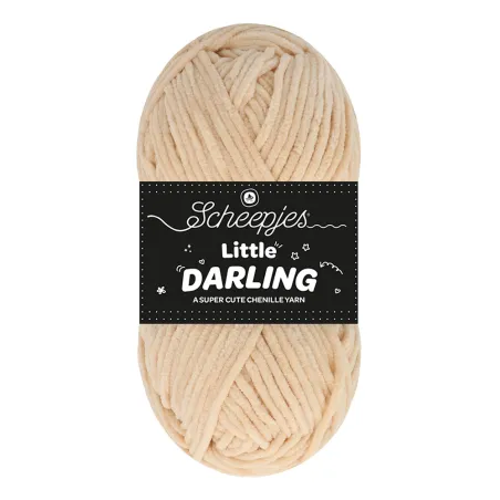 Fil chenille Scheepjes Little Darling 50g - Capybara