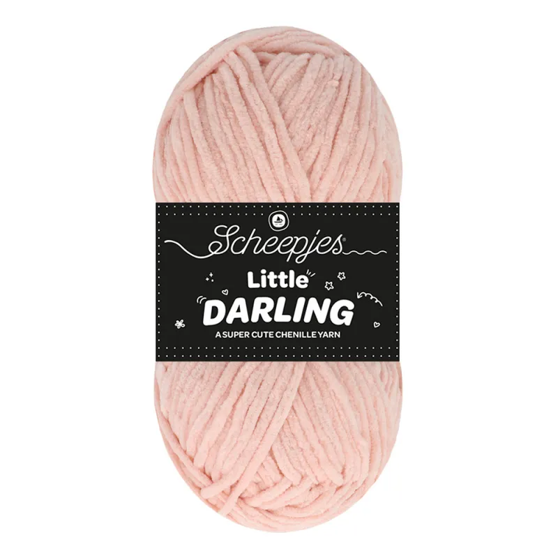 Fil chenille Scheepjes Little Darling 50g - Piglet