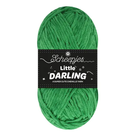 Fil chenille Scheepjes Little Darling 50g - Sprout