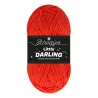 Fil chenille Scheepjes Little Darling 50g - Strawberry