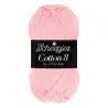 Scheepjes - Cotton 8 - 50g pour crochet - 654 Rose