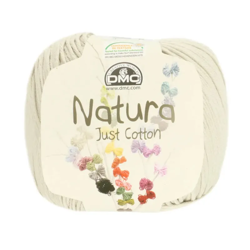 Coton DMC Natura Just Cotton 50g - Sable - Chat Crochet