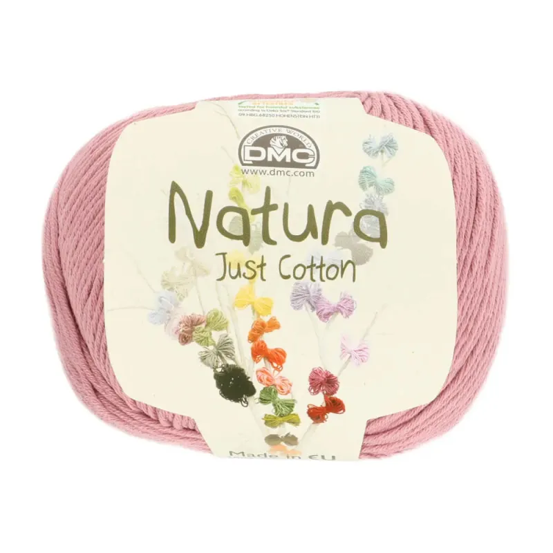 Coton DMC Natura Just Cotton 50g - Spring Rose 