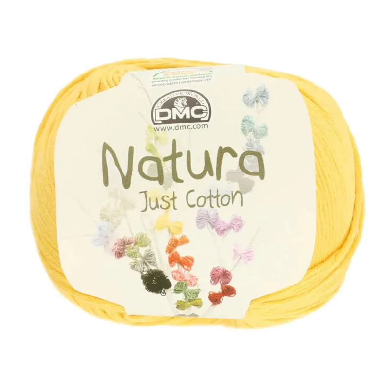 Coton DMC Natura Just Cotton 50g - Tournesol - Chat Crochet