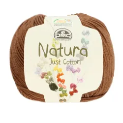 Coton DMC Natura Just Cotton 50g - Siena - Chat Crochet