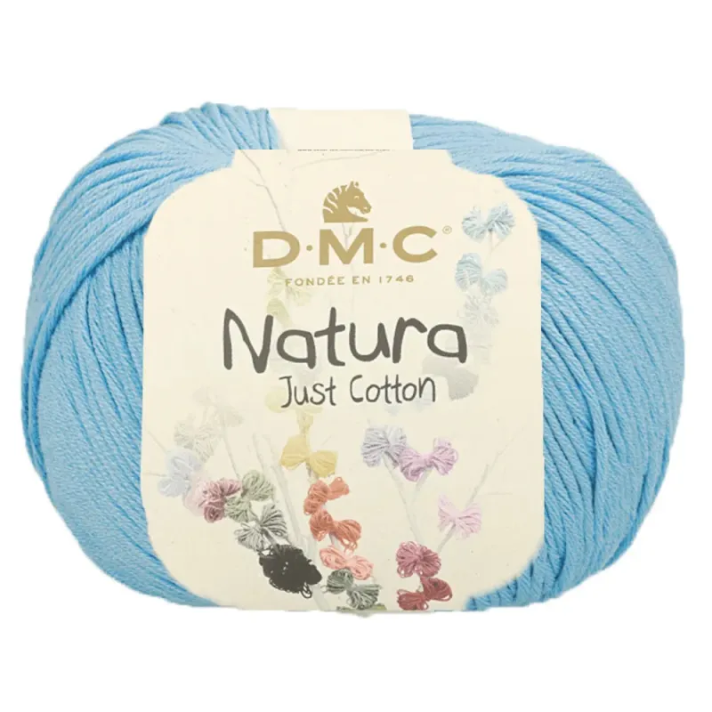 Coton DMC Natura Just Cotton 50g - Pacific - Chat Crochet