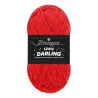 Fil chenille Scheepjes Little Darling Sparkle 50g - Cherry Sparkle