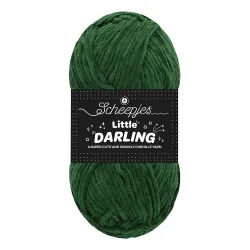Fil chenille Scheepjes Little Darling Sparkle 50g - Pickle Sparkle