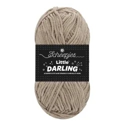 Fil chenille Scheepjes Little Darling Sparkle 50g - Koala Sparkle