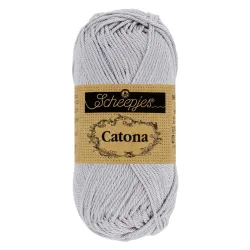 Coton Scheepjes Catona 50g 074 Mercury - Chat Crochet