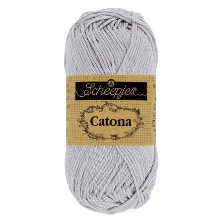 Coton Scheepjes Catona 50g 074 Mercury - Chat Crochet