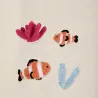 Réalisations avec le kit complet crochet DMC Duo Poissons-Clowns avec boîte cadeau et matériel inclus