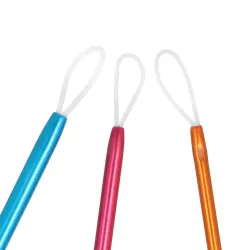 Aiguilles à Laine à Chas Souple KnitPro - vue des chas