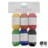 Assortiment de fil coton couleurs éclatantes Mini Câline Trimits - 6 x 10g
