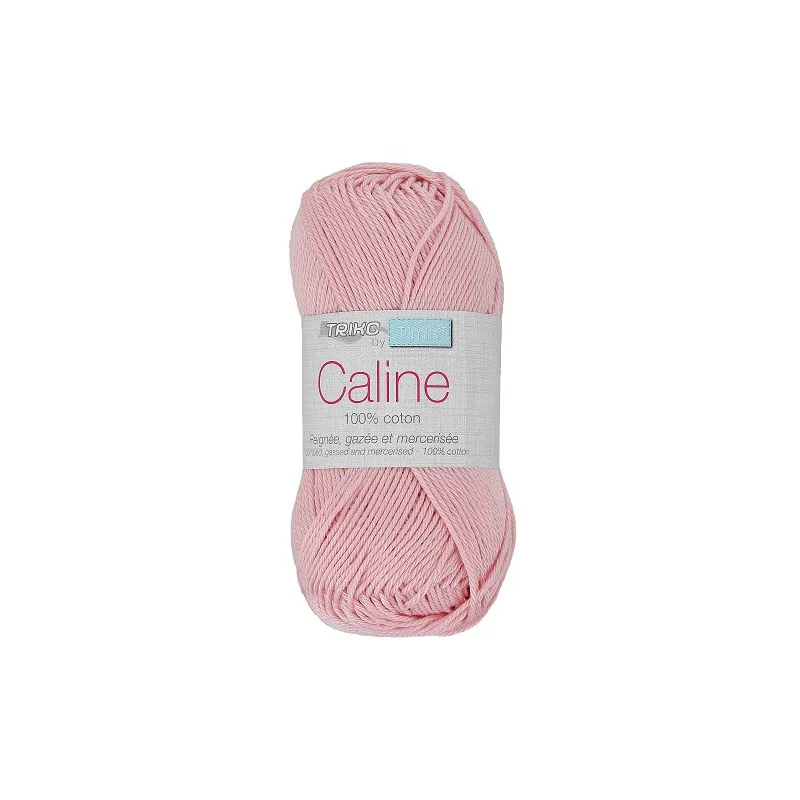 Fil coton Trimits Câline en 50g, couleur Rose 110.