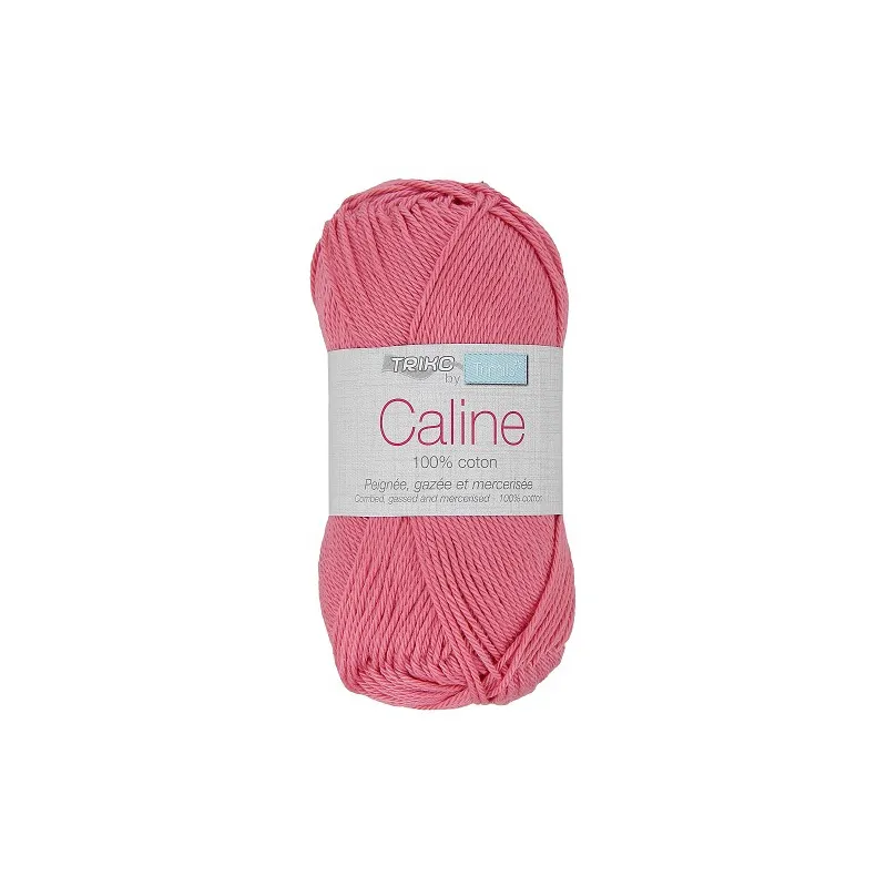 Fil coton Trimits Câline en 50g, couleur Rose 111.