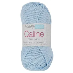 Fil coton Trimits Câline en 50g, couleur Bleu 140.