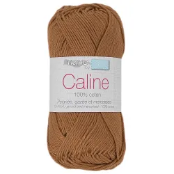 Fil coton Trimits Câline en 50g, couleur Marron 160.