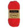 Coton Scheepjes Catona 50g 115 Hot Red - Chat Crochet