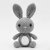 Lapin au crochet utilisant les yeux de sécurité noirs Trimits