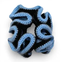 Chouchou au crochet fait main | Accessoire cheveux | Chat Crochet