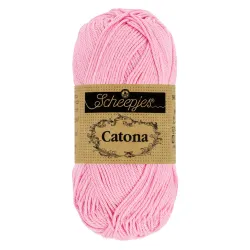 Coton Scheepjes Catona 50g 222 Tulip - Chat Crochet