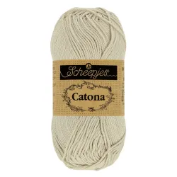 Coton Scheepjes Catona 50g 248 Champagne - Chat Crochet