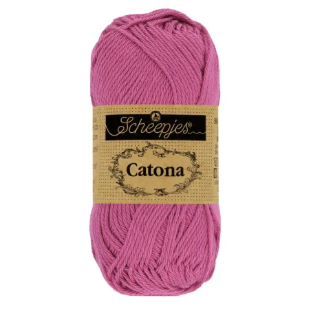 Coton Scheepjes Catona 50g 251 Garden Rose - Chat Crochet